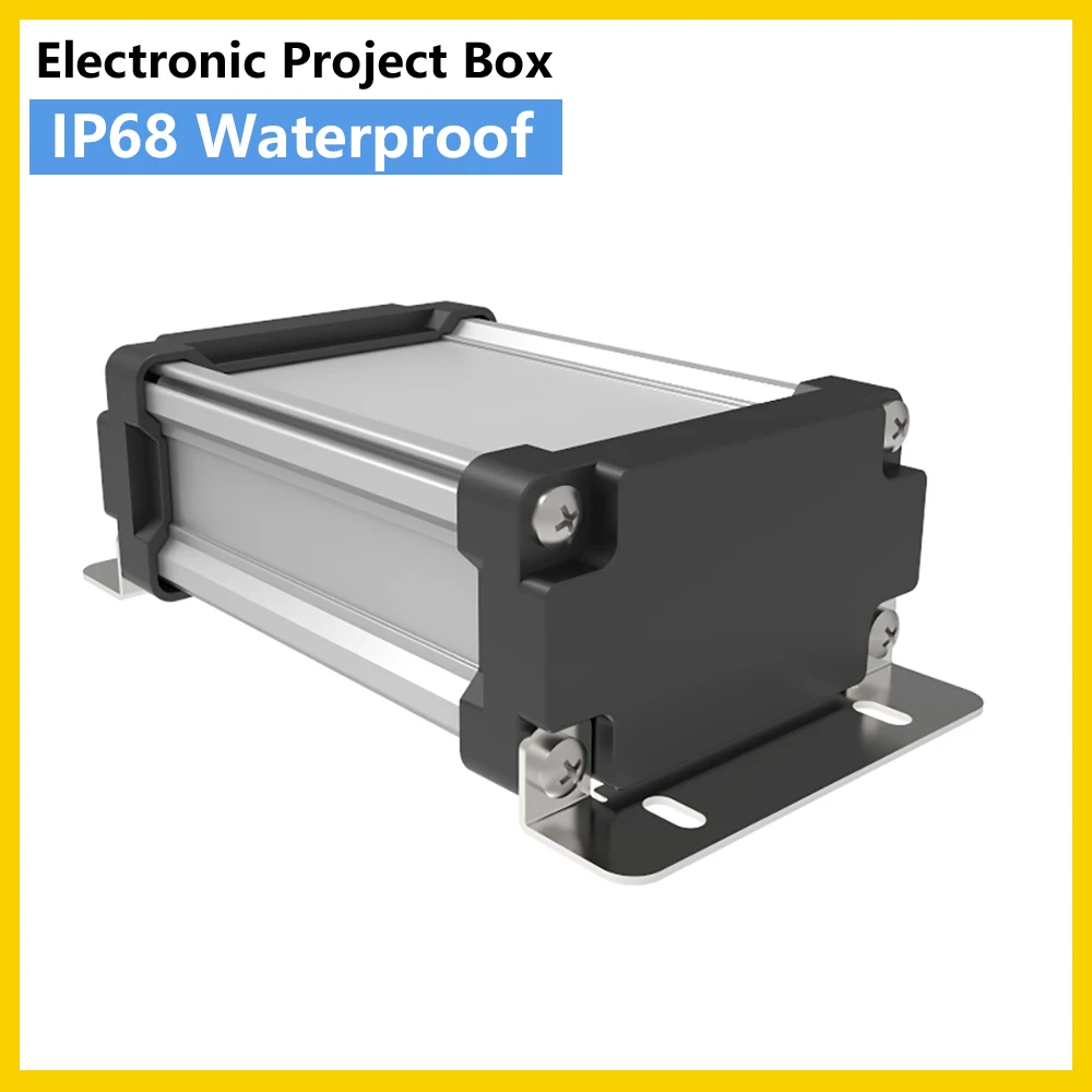 Customization Waterproof Box Extrusion Profiles Distribution Box Enclosure for Integrated Circuit M10 130*65mm