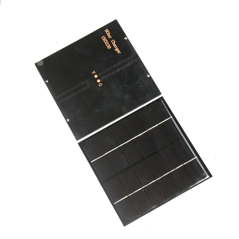 تخصيص 3 واط 6 فولت صغيرة الحجم لوحة طاقة شمسية مربع الخلايا الشمسية 132*132 مللي متر وحدة الطاقة الشمسية الكهروضوئية لتقوم بها بنفسك نظام الطاقة الشمسية 500 قطعة