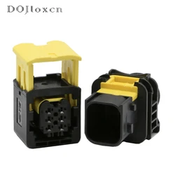 2/5/10/20 Sets 6 Pin Pole Tyco Amp ECU Electrical Plugs Auto Car Male Female New Energy Connector Include Terminals 1-1418469-1