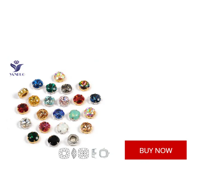 YANRUO Hot Fix Kristall Karte Steine Und Kristalle Katalog Strass Farbe Diagramm Dekoration DIY Kristalle Perlen – Detail 4