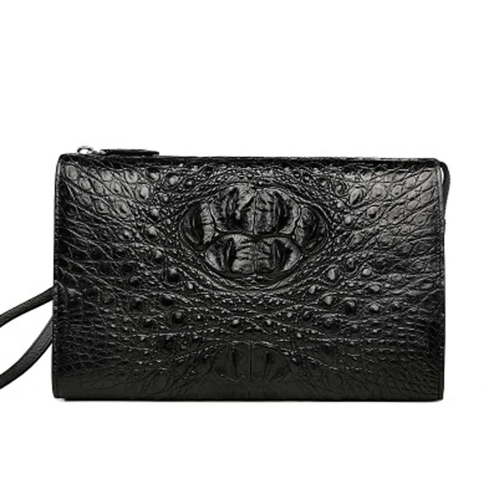 

xingmengda new men clutch bag male Hand bag male crocodile business Hand caught leisure long zipper men wallet