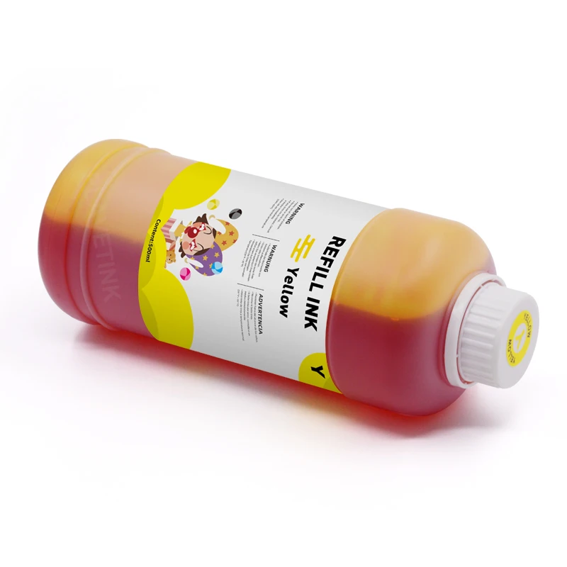 Plavetink Dye Printer Ink Bottle, Kits de Recarga para HP, Canon Printer, Epson, Brother Printer Cartuchos, 500ml
