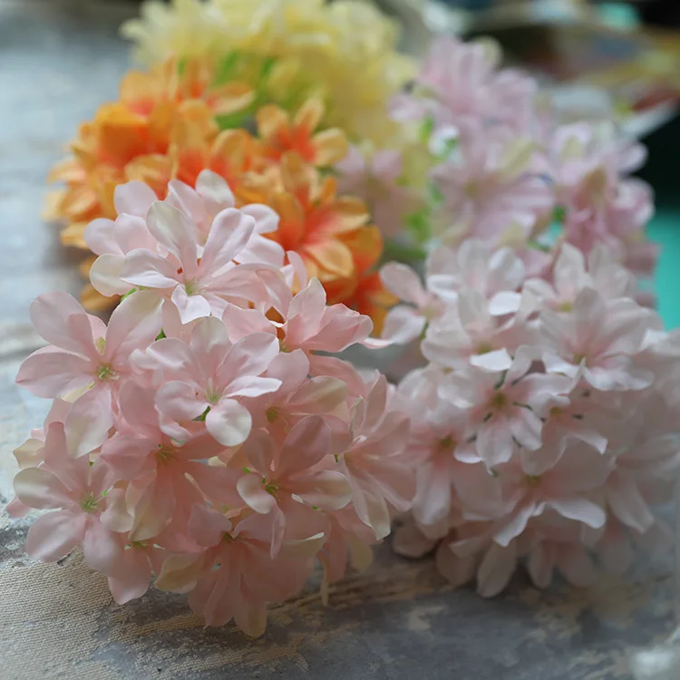 

Artificial hydrangea lilac, 10PCs, 11colors, 13cm, DIY, wedding bouquet flowers, wreath Garland, home decoration