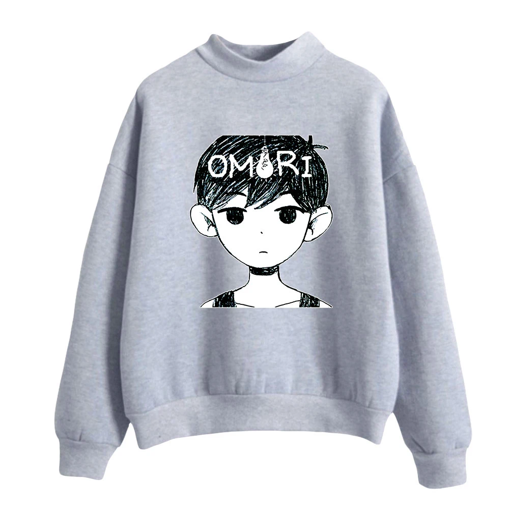 Omori – sweat-shirt à col roulé et manches longues pour homme et femme, vêtement décontracté, à la mode, offre spéciale