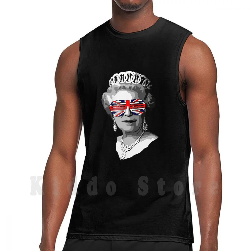 Queen Elizabeth Tank Tops Vest Sleeveless British Swag Monarch Queen Elizabeth Ii Elizabeth 2 London British