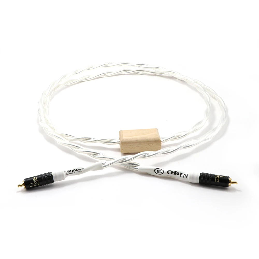 Nordost Odin Reference 75OHM Digital Coaxial Audio Cable With Gold Plated RCA Plug Cable