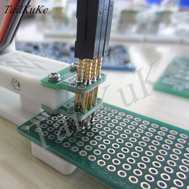 Debug Program Jig Debug scarica l'ago a molla 2.54mm-3P doppia fila STM32 STC 3 piedi
