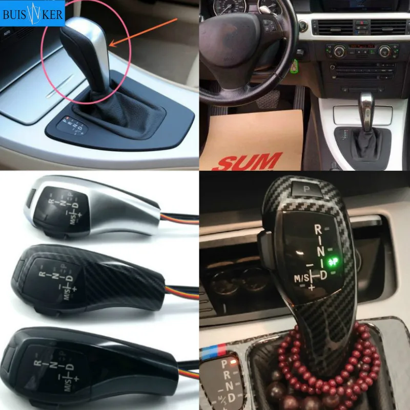 

Car LED Gear Shift Knob Head for BMW 1 3 5 6 Series E90 E60 E46 E39 E53 E92 E81 E82 E84 E87 E88 E89 E93 E83 X3 X5 Accessories