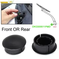 2PCS Front Rear Windscreen Wiper Arm Nut Cap Clips Antirust Cover For Land Rover Discovery 3 & 4 LR3 LR4 Range Rover Sport L320