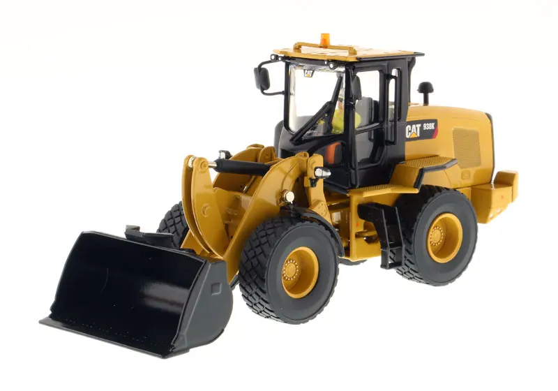 DM 1/50 Scale Cat 938K Wheel Loader with Interchangeable Work Tools High Line Series 85228 By Diecast Masters For Collection