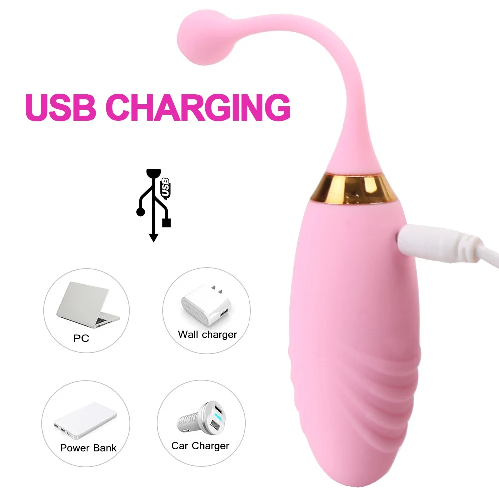 10 Speeds Vibrating Egg Vaginal Ball Wireless Remote Jump Eggs Sex Toys Vibrator For Women Anal G-Spot Clitoris Stimulation