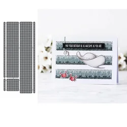 stitch borders metal cutting dies cut die mold for DIY Scrapbooking paper cards making crafts knife mould new 2020 arrivals
