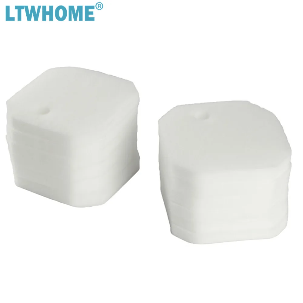 LTWHOME Replacement White Fine Filter Pad Fit for Eheim 2616265 Professional Pro 2 2226/2326/ 2026/2128 and Experience 350