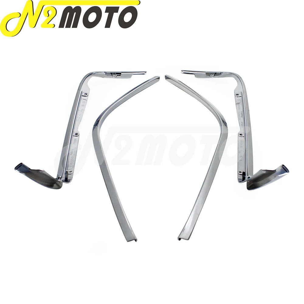 Motorcycle Upper Lining Sidebar Bottom Trim Strip For Sprint 150 2016 2017 2018 2019 2020 Pedal Side Cover Shield Chrome