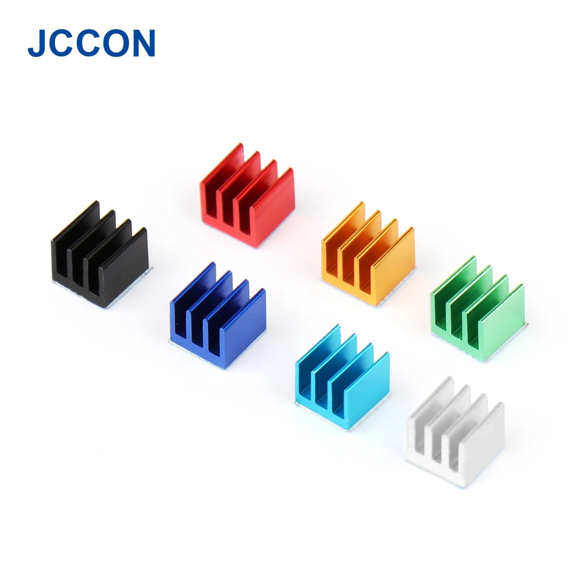 10Pcs Aluminum Heatsink Radiator Heat Sink Cooling For Electronic Chip IC 3D Printer Raspberry Pi SSD NVME 7x7x6mm With Tape