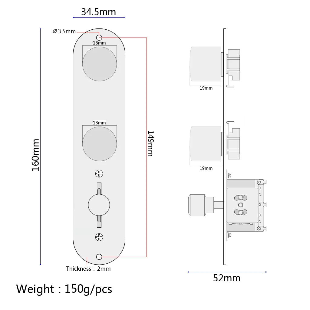 3 Way Wired Loaded Prewired Control Plate Harness Switch for TL Tele Telecaster Guitar Parts