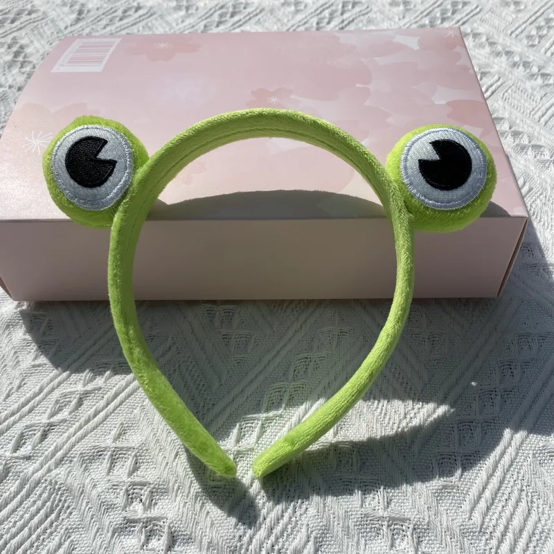 2021 Funny Frog Makeup Headband For Women Wash Face Hair Bands Girls Hairband Kids Frog Hair Claws Cute  Accessories Hair Clips