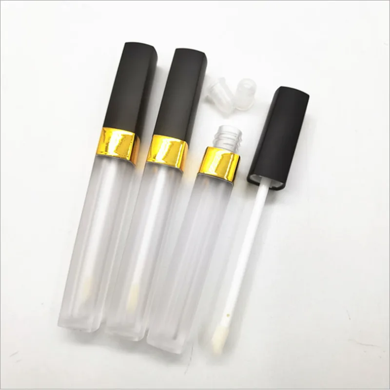 

3.5ml Plastic Lip Gloss Tube Square Lip Gloss Containers Bottle Empty Cosmetic Container Tool Makeup Storage Bottle Wholesale