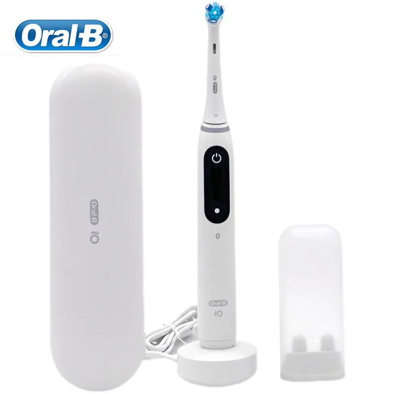 Oral B iO Series 8 Intelligent Electric Toothbrush Ultimate Clean Brush Head 6 Modes Smart Timer Magnetic Technology Fast Charge