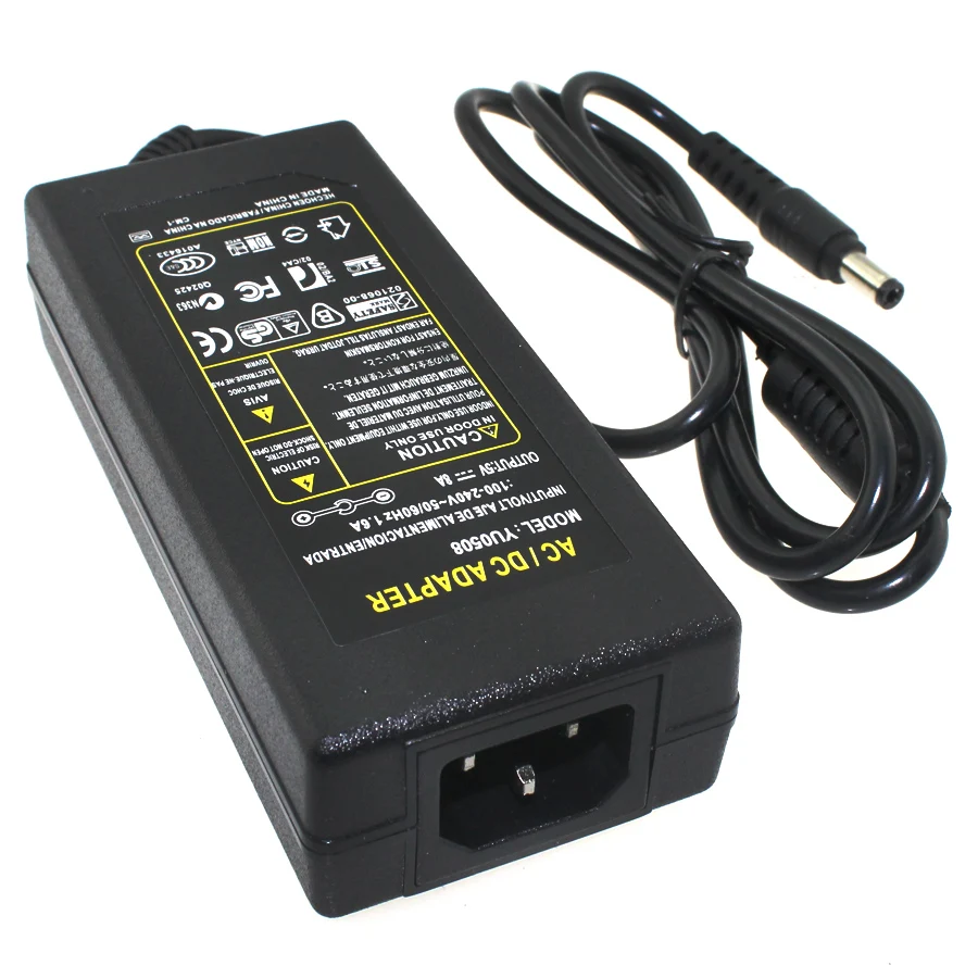 Transformater 220V To 12V Power Supply Adapter AC DC 12 V Volt 1A 2A 3A 4A 5A 6A 8A 10A Transformer Led 12V Power Supply Driver