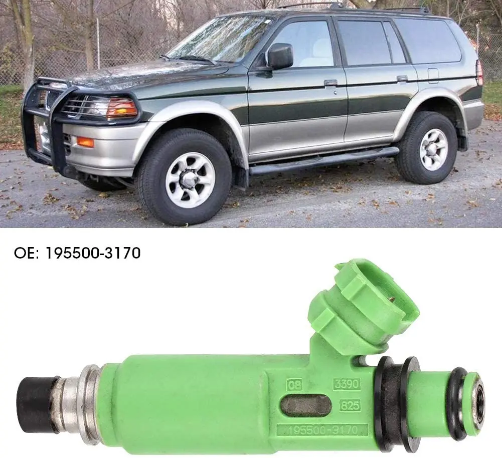 For Mitsubishi Montero Sport 3.0L 6G72 1998 1999 2000 2001 ~ 2003 195500-3170 1955003170 MD332733 Car Accessories Fuel Injectors