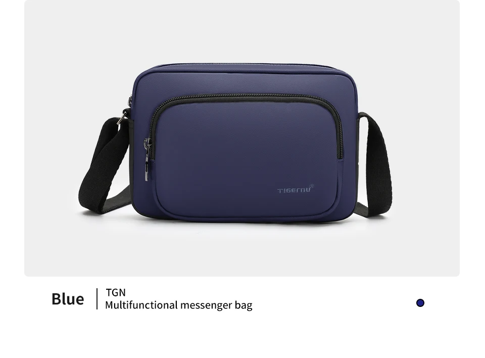 Tigernu Neue 0,2 KG Leichte Mode Männer Schulter Tasche Hohe Qualität Wasserdichte Männliche Mini Taschen Messenger Taschen Für Männer Für frauen – Detail 7