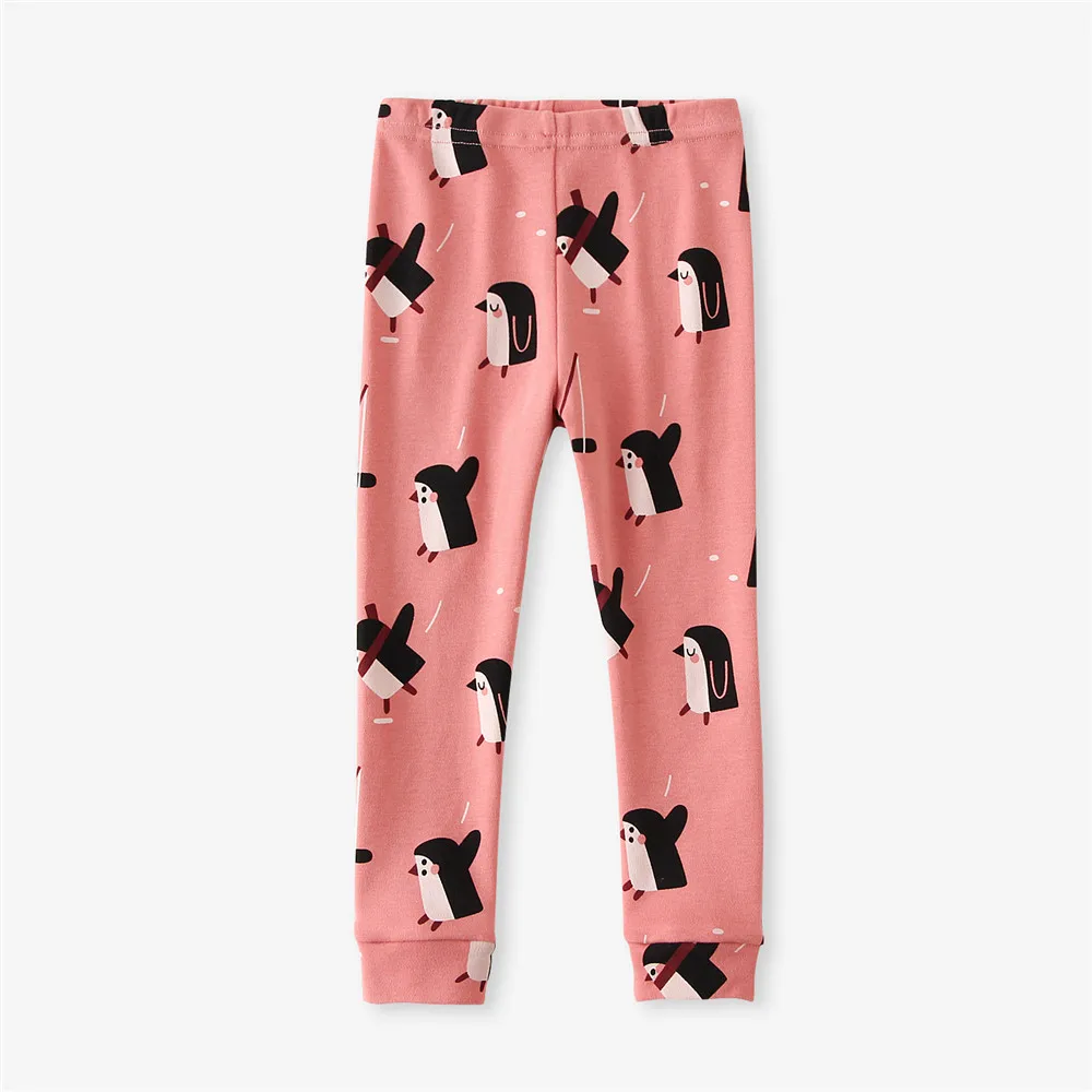 Newborn Pants Leggings Cartoon Animal Pattern Baby leggings Autumn Winter 100% Cotton Soft Girls Pants Baby Boy trousers Pants