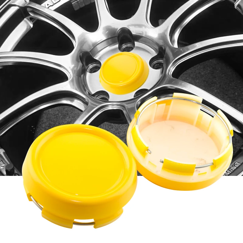 1pc 79mm 73mm Car Wheel Caps Center Caps Rim Caps Dustproof  Yellow ABS Car Accessories Fit For W210-E240 E320 E200 W221W220-S32