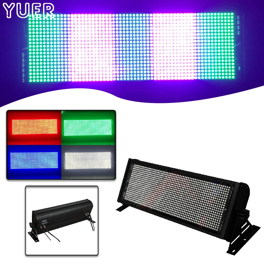 

Water Proof IP65 1200LEDS 5054 SMD RGBW 4IN1 Strobe Light DMX 18/8CH Strobe Dyeing Effect Lighting DJ Disco Park Party Outdoor