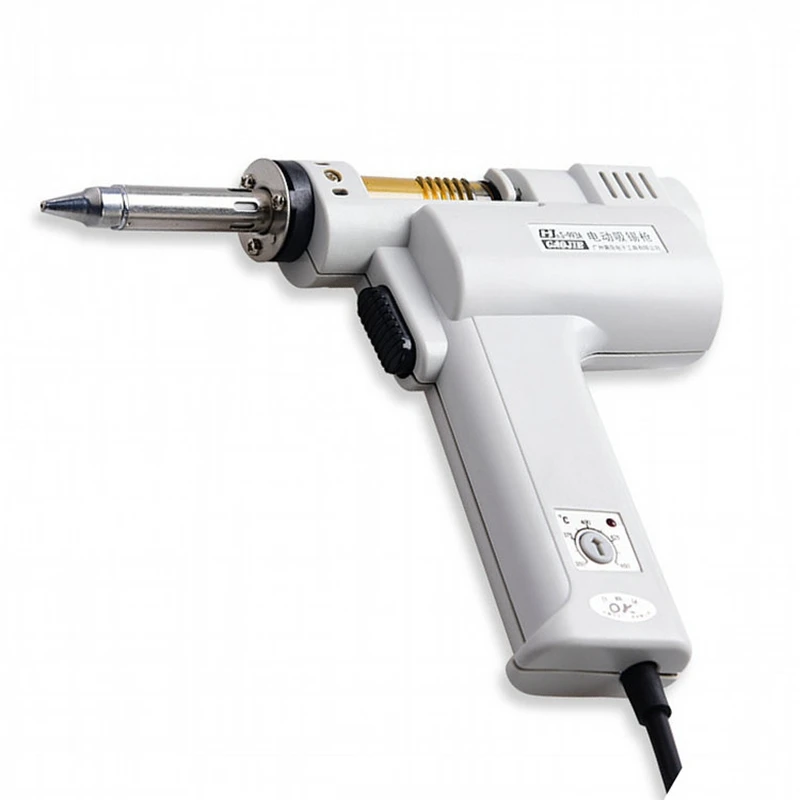 110V /220V Điện Hút Chân Không Hút Thiếc Loại Bơm Hàn Hút Súng Làm Nóng Core Hút Tín S-993A Đèn Pin Lõi Sắt core 100W
