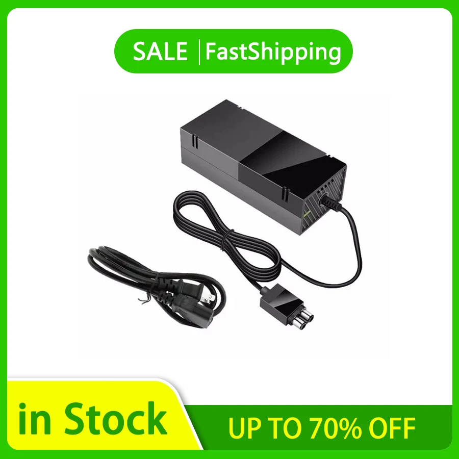 

AC Adapter for XBOX ONE Host Power Adapter In Charge Charging Power Supply Cord Cable Gaming Machine Power Supply 100-240v SALE