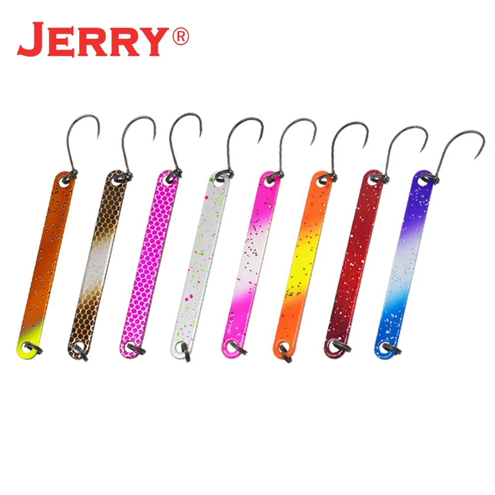 Jerry 1,5g/2,5g/3,5g Brass Trout Stick Area Trout Lures Fishing Spoon Metal Freshwater Perch