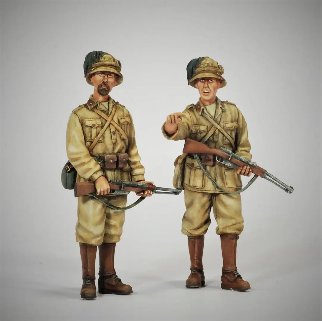 1/35 Resin Model Figure GK， Unassembled and unpainted kit