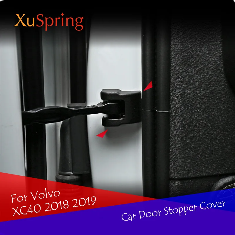 

Car Styling Door Stop Cover Exterior Stopper Protection 4Pcs/Set For Volvo XC40 XC60 XC90 V90 2017 2018 2019