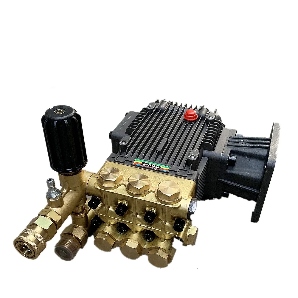Lutian Luba Pressure Washer 18G36-15AE Brass Triplex Plunger Pump 3WZ-1808A 248Bar 20.7LPM for Gasoliine Engine Washing Machine