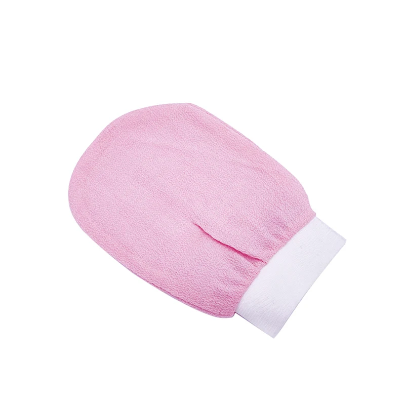 1Pc gloves medium sand single layer double-sided massage bath towel back rub bath exfoliation