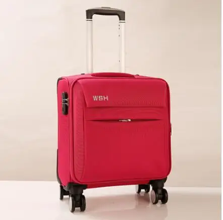 Oxford Cabin 18 inch Travel Suitcase Business Rolling Luggage Suitcase Waterproof Travel Baggage Travel Trolley Bags with wheels