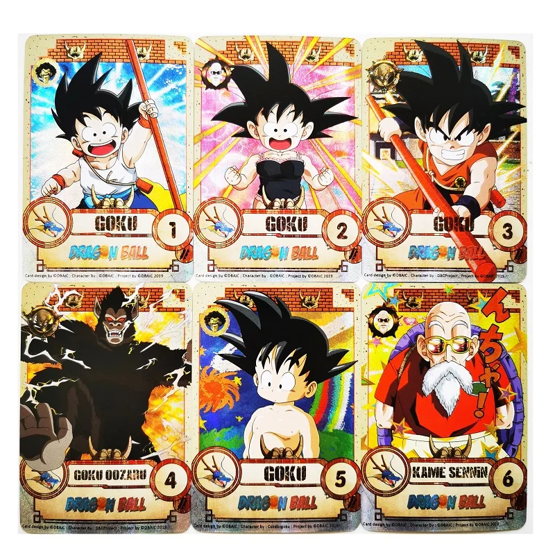 28pcs/set Dragon Ball Z All Characters Super Saiyan Goku Vegeta Toys Hobbies Hobby Collectibles Anime Game Collection Cards