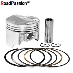 Motorcycle Accessories Cylinder Bore STD~+150 Size 55mm ~ 56.50mm Piston Rings Full Kit For HONDA CB400SF CB-1 VTEC 400 CBR400