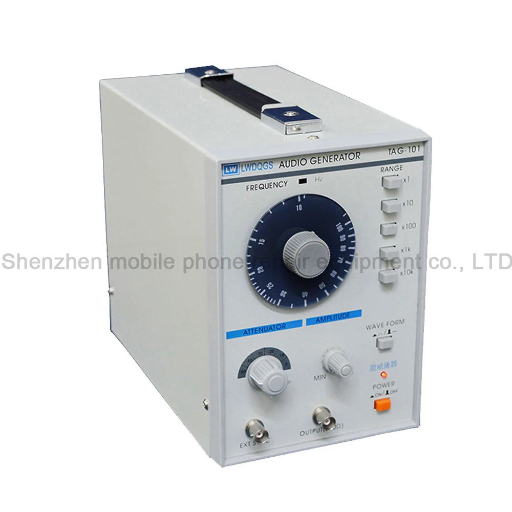 Imagem -04 - Gerador de Sinal de Alta Precisão Etiqueta101 Gerador de Áudio Digital de Baixa Frequência Função de Medição 10hz-1mhz