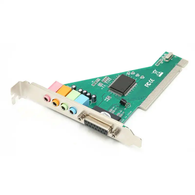 PCI Sound Card 120dB Duplex Playback Computer Accessory with 4 Channel for  98 8738