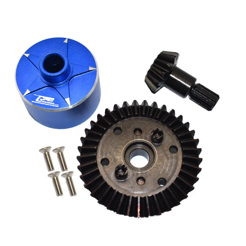 

GPM CS Ring Gear 37T & Pinion Gear 13T & Diff Case ARA310956 For ARRMA 1/10 Granite Vorteks KRATON 1/8 INFRRCTION
