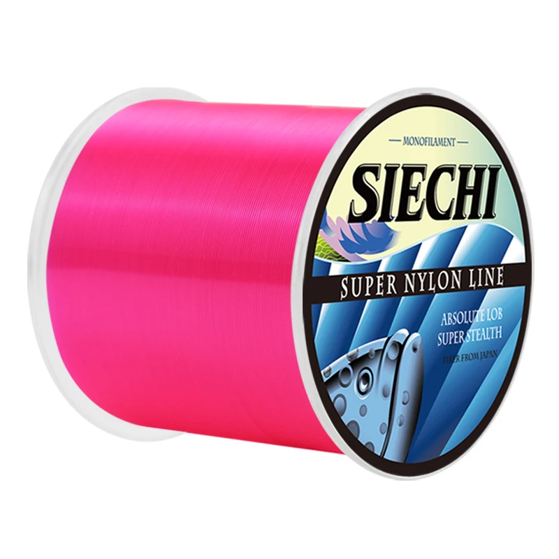 500m Nylon Fishing Line 4.4–28.6LB 7-Color (Japan Monofilament)