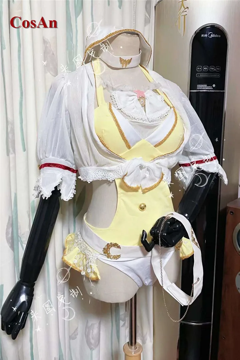 Game Granblue Fantasy XiaTuoLa Cosplay Costume Twelve Gods Will Lovely Swimsuit Activity Party Role Play Clothing Custom-Make