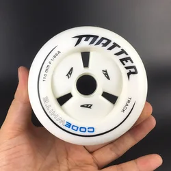 F1 Matter 110m Rollers for Marathon Speed Inline Skates Wheel 8 or 6 Pcs/Lot Racing Skating Wheels For Bont Seba Powerslide LZ0
