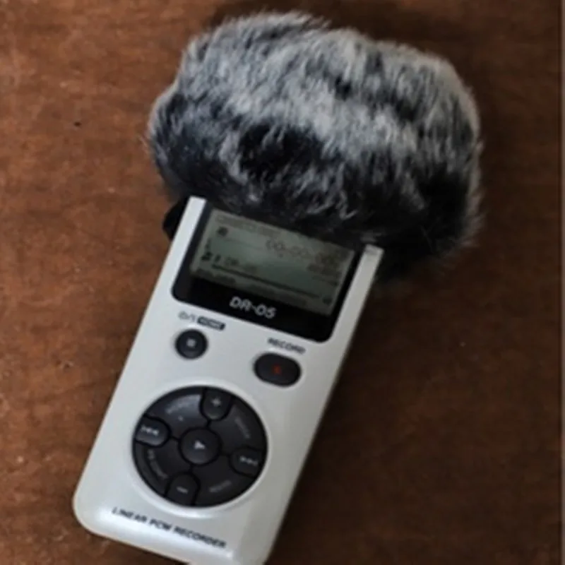 Dead Cat Outdoor Portable Digital Recorders Furry Microphone Mic Windscreen Wind Muff for Tascam DR-05 DR-05X