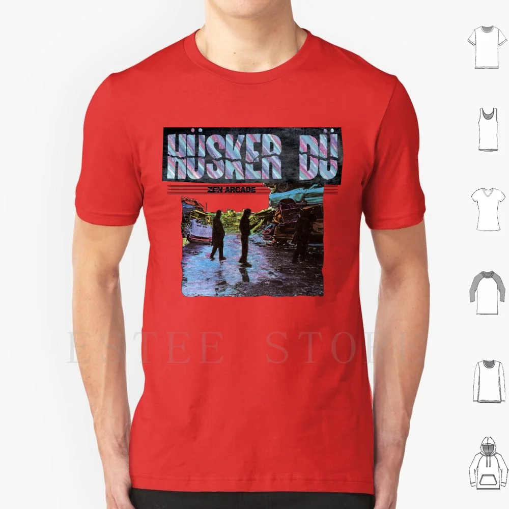 Husker Du Zen Arcade T Shirt Cotton Men DIY Print Husker Du Zen Arcade