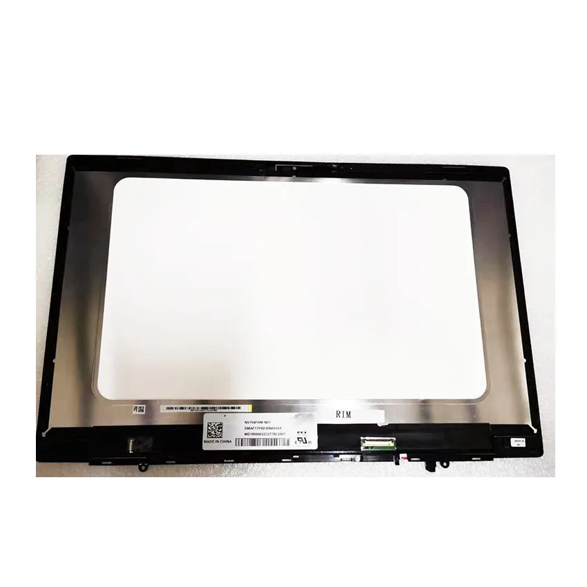 NV156FHM-N61 Montagem de vidro de tela LCD COM moldura para Xiaomi Mi Notebook Air Pro 15.6 Polegada