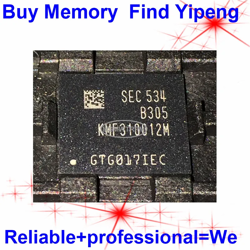 

KMF310012M-B305 221FBGA EMCP 16+8 16GB RPMB clean empty data Memory Flash KMF310012M