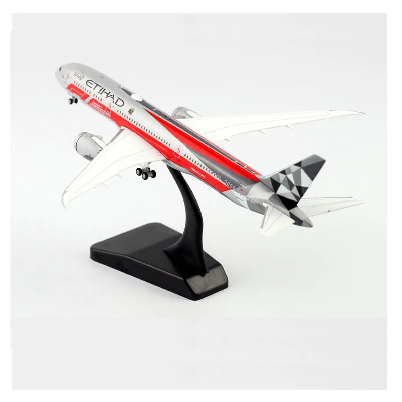 

Diecast 1:400 Simulation Of Etihad Airlines B787-9 A6-BLV Brand New Alloy Aircraft Finished Model Decorations Collection Gife